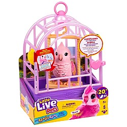 Little Live Pets My Really Real Bird & Cage Rosie (26692)