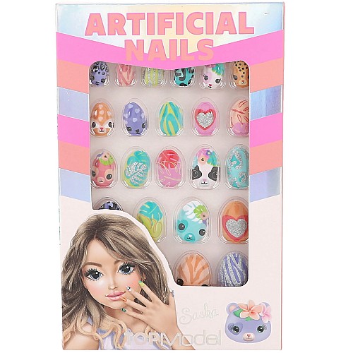 Topmodel Artificial Nails Pointed Animals Beauty And Me ( 0412820 )