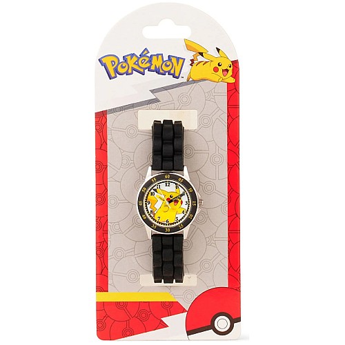 Accutime Watch Time Teacher Pokemon Black (910346)