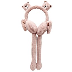 Tinka Plush Earmuffs Bear W. Moveable Ears (8-800424)