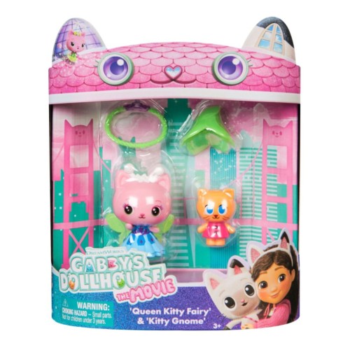Gabby's Dollhouse The Movie Queen Kitty Fairy & Kitty Gnome (20151835)