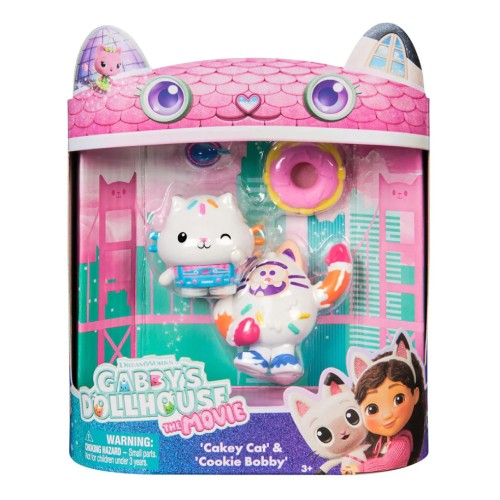 Spin Master Gabby's Dollhouse The Movie Cakey Cat & Cookie Bobby (20151834)
