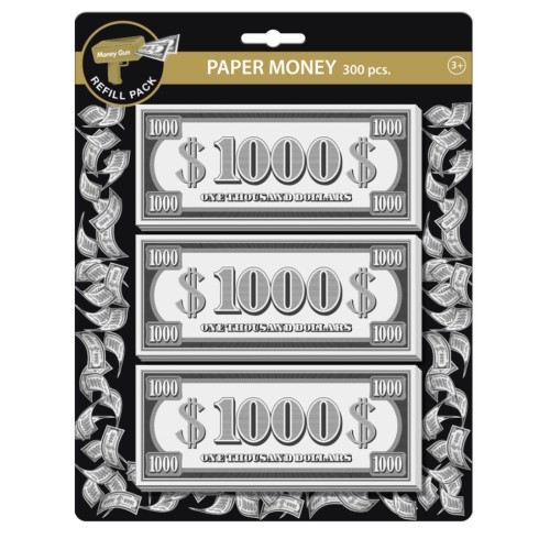 Pocket Money Paper Money 300 Pcs (570306)
