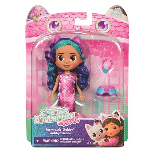 Gabby's Dollhouse The Movie Mer-tastic Gabby Mini Doll 15cm (20151840)