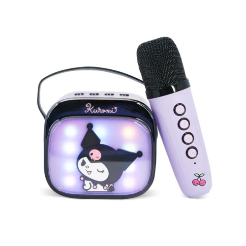 Otl Kuromi Popsing Led Light Up Wireless Karaoke Speaker With Microphone