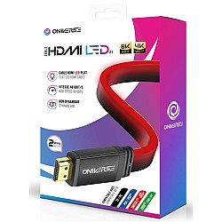 Oniverse Hdmi Led Cable 8k Red