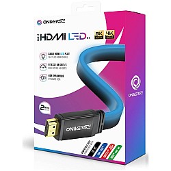 Oniverse Hdmi Led Cable 8k Blue