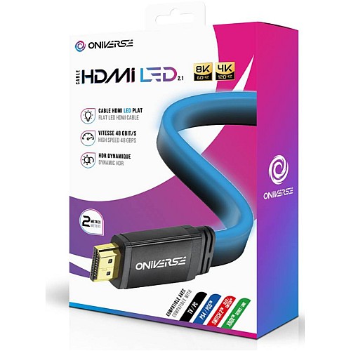 Oniverse Hdmi Led Cable 8k Blue