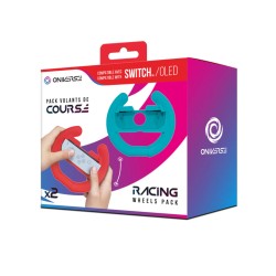 Oniverse Nsw Pack Of 2 Racing Wheel Controller Holders Blue/red