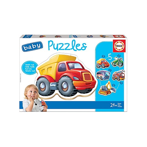 Educa Baby Vehicles Puzzle 5 Piece Set (14866)