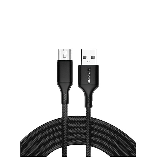 Oniverse Usb-a To Micro-usb Charge Cable 3 M Black