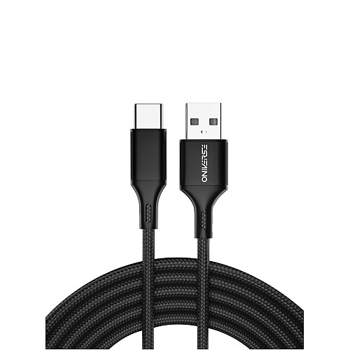 Oniverse Usb-a To Usb-c Charge Cable 3 M Black