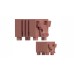 Minecraft dillo And Baby dillo