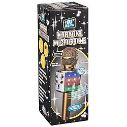 Dj Band Karaoke Microphone Gold (71240)