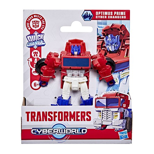 Hasbro Transformers Evergreen Cyberworld Cyber Changers Optimus Prime Classic (g1040)