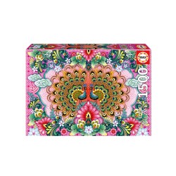 Educa 1500 Pcs Bengal Peacocks (80-19942)