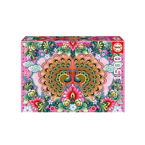 Educa 1500 Pcs Bengal Peacocks (80-19942)