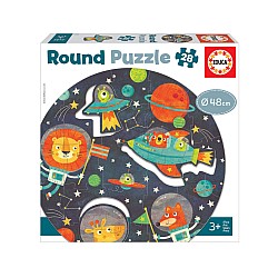 Educa 28 Pcs Round Puzzle The Space (80-18908)