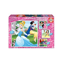 Educa 12-16-20-25 Pcs Princesses (80-17166)