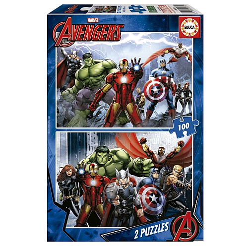 Educa Avengers 2x100 Pcs (80-15771)
