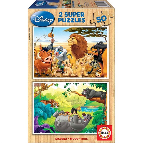 Educa Animal Friends 2x50 Pcs(80-13144)
