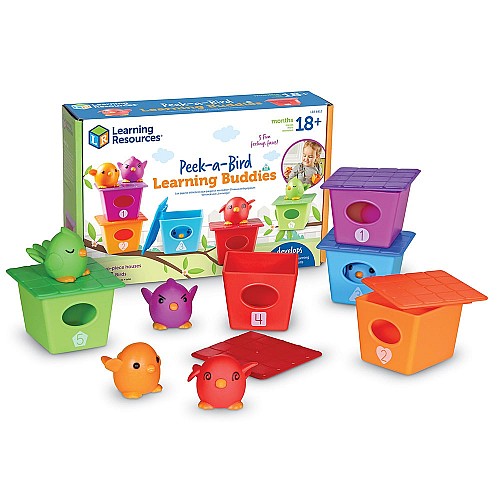 Learning Resources Peek-a-bird Learning Buddies (lsp6812-sca)