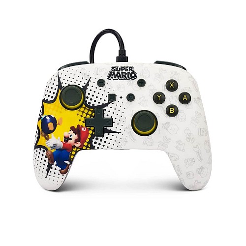 Powera Enhanced Wired Controller Bob-omb Blast