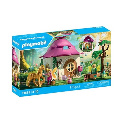 Playmobil Cozy Fairy Home With Golden Unicorn (71838)