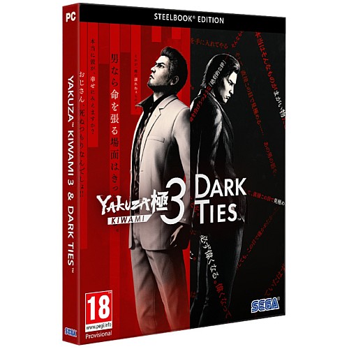 Yakuza Kiwami 3 & Dark Ties Steelbook Edition