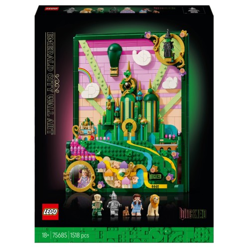 Lego Wicked Emerald City Wall Art (75685)