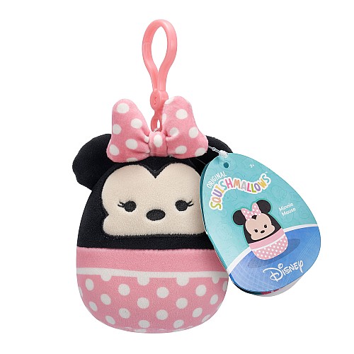 Squishmallows Disney Clip On Minnie Mouse 9cm