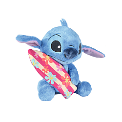 Disney Stitch With Surfboard 25cm