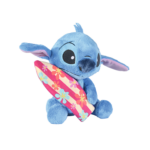 Disney Stitch With Surfboard 25cm