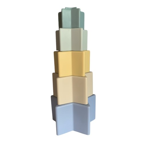 Magni Siliconee Stacking Tower With Star Shaped Boxes (5559)
