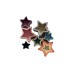 Magni Siliconee Stacking Tower W. Star Shaped Boxes (5548)