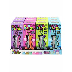 Pour Palz Diy Paint Bear Keyring Random (33130154)