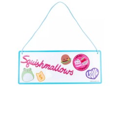 Squishmallows Room Sign With Wall Decals