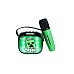 Otl Minecraft Popsing Led Light Up Wireless Karaoke Speaker With Microphone Otl Minecraft Popsing Led Light Up Wireless Karaoke Speaker With Microphone