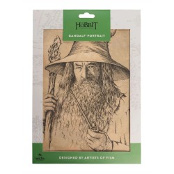 Poster The Lord Of The Rings Portrait Of Gandalf The Grey Statue