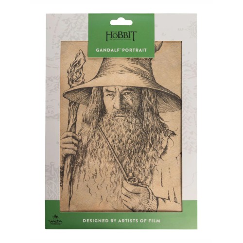 Poster The Lord Of The Rings Portrait Of Gandalf The Grey Statue