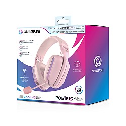 Oniverse Gaming Headset Wireless Polaris Aurora Pink