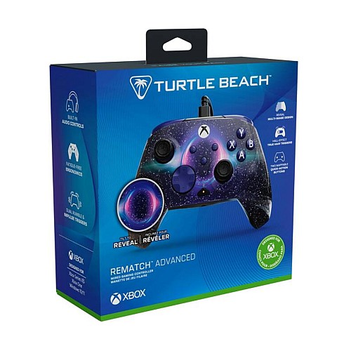 Turtle Beach Rematch Advanced Wired Controller Dark Cosmos