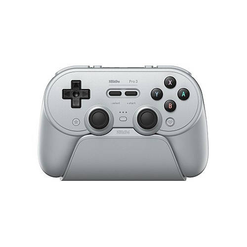 8bitdo Pro 3 Bluetooth Gamepad Gray - Pc