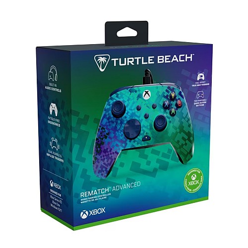 Turtle Beach Rematch Advanced Wired Controller Glitch Green