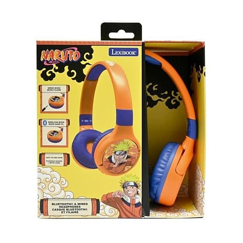 Lexibook Foldable Naruto Design Headphones (hpbt010na)