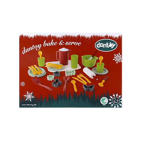 Dantoy Christmas Bake & Serve Set (8864)