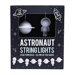 Astronaut String Lights Glow In The Dark