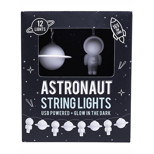 Astronaut String Lights Glow In The Dark