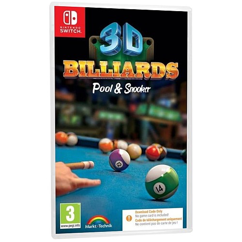 3d Billiards Pool And Snooker (code In A Box)