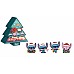 Funko Pop! Keychain Stitch Holiday Tree Box 4pcs (86092) Funko Pop! Keychain Stitch Holiday Tree Box 4pcs (86092)